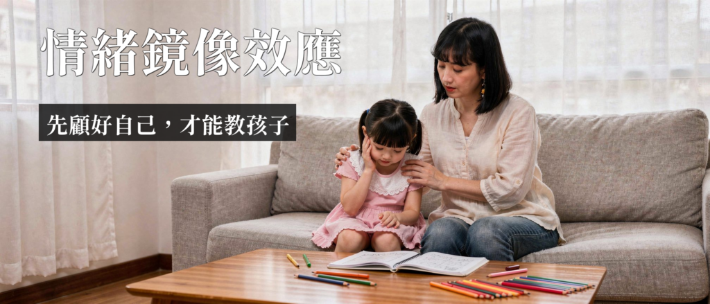 親子情緒教養｜親子情緒教養：鏡像效應影響孩子，3招調整情緒