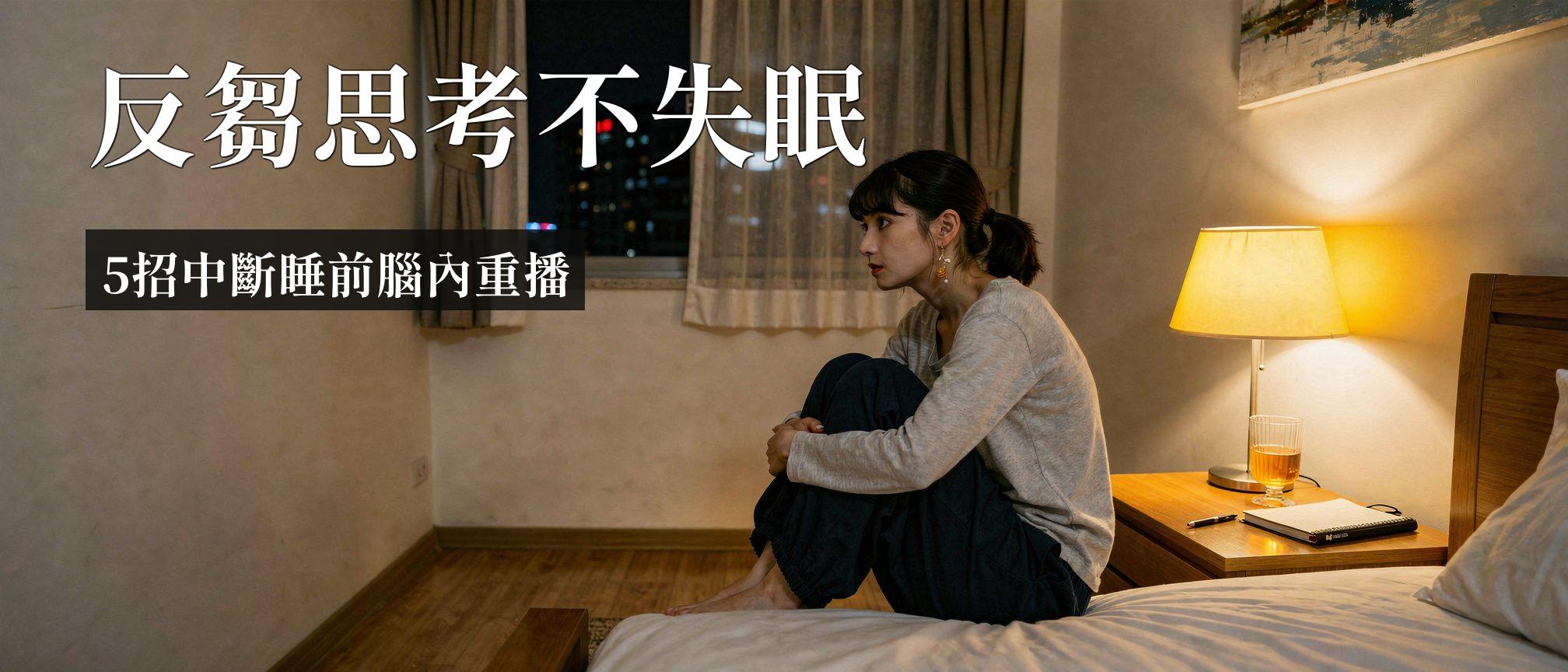 反芻思考｜反芻思考睡不著？5招中斷腦內重播找回好眠